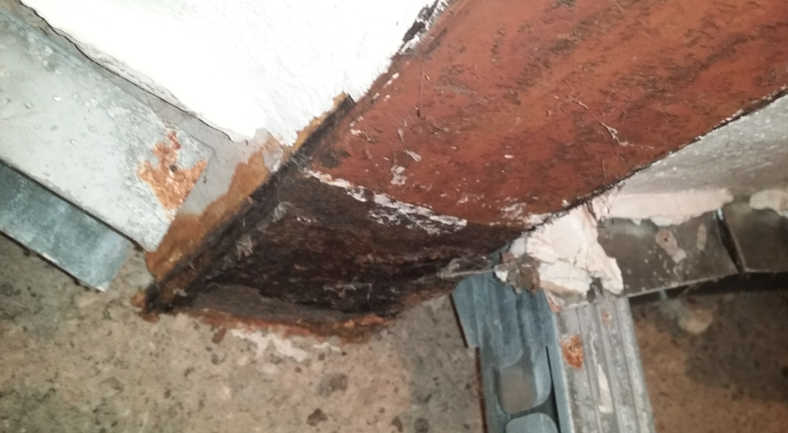 Auflagelager im Keller leicht rostig - was tun? (Hausbau, Rost