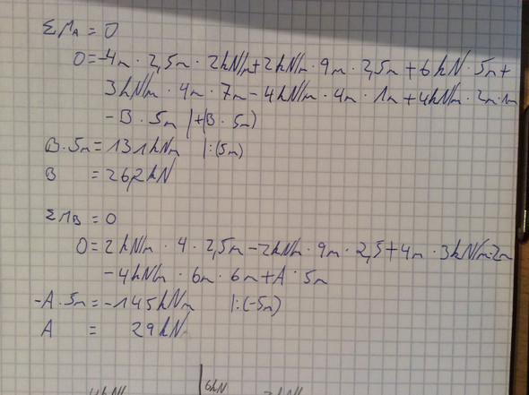 Rechnung - (Mathematik, Physik, Bautechnik)