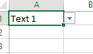 Auflistung von Werten abhängig von Zelle in Excel?