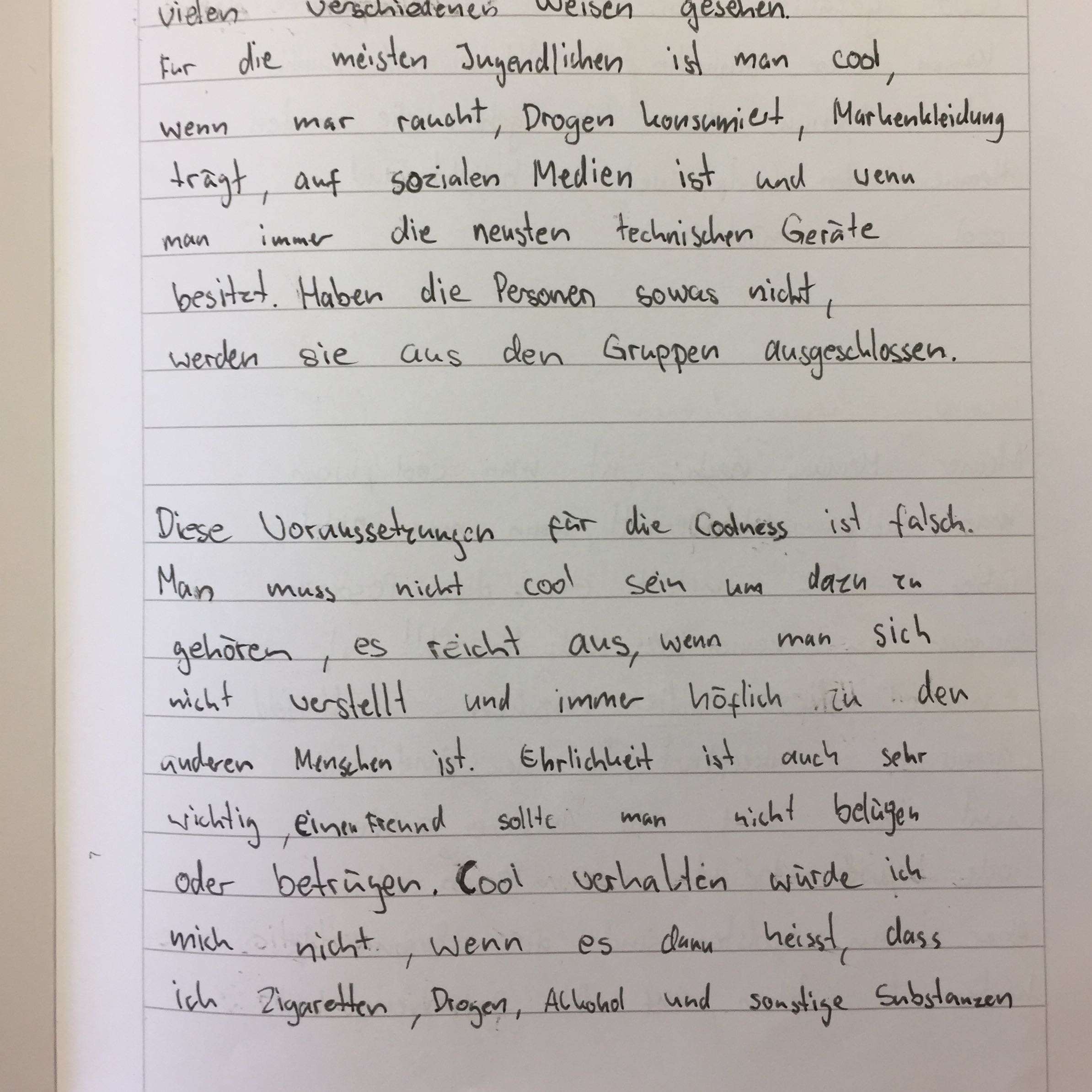 Was Denkt Mein Lehrer über Mich