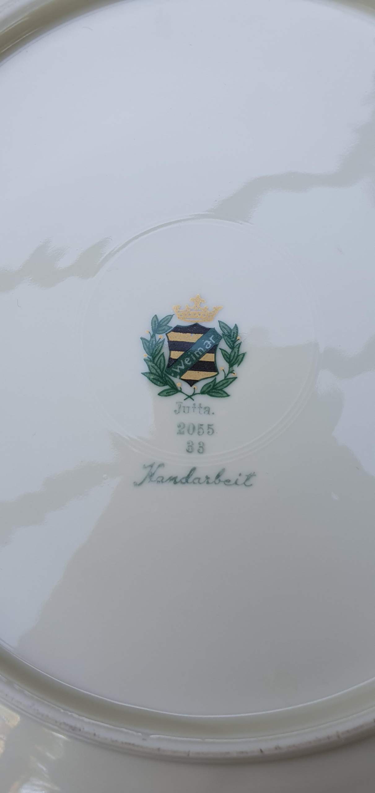 Stempel Weimar Porzellan Alter Bestimmen