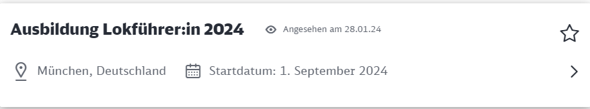 Ausbildung als Lokführer bei der S-Bahn? (Zug, Deutsche Bahn, ÖPNV)