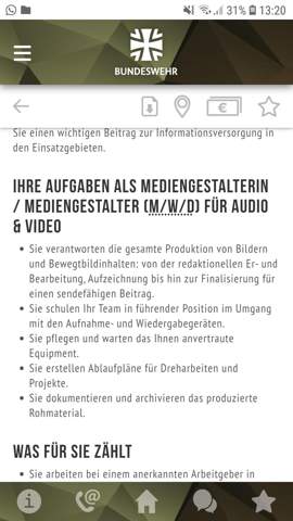 Ausbildung Bei Bundeswehr Grundausbildung Ausbildung Und Studium Mediengestalter Bundeswehr Ausbildung