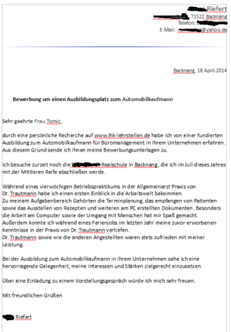 Ausbildungsplatz Wieso Hagelt Es Nur Absagen Schule Arbeit