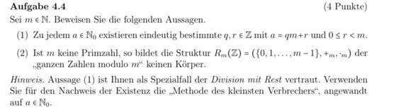 Aussagen beweisen und Satz Erläutern?