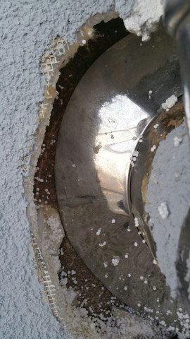 Aussenrohr Wanddurchfuhrung Dammung Kamin Fassade Styropor