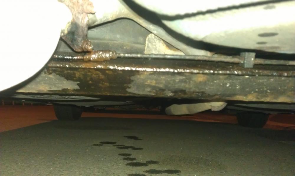 Auto verliert Flüssigkeit, bitte um dringenden Rat (Reparatur, twingo)