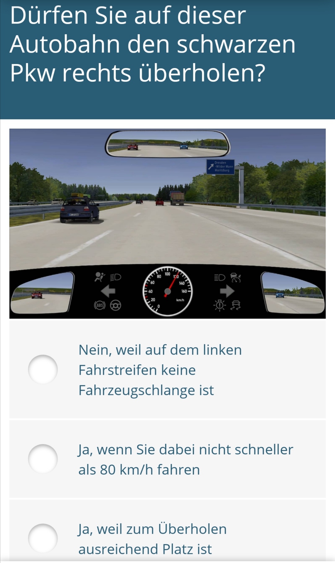 Autobahn Uberholen Theorie Frage Auto Auto Und Motorrad