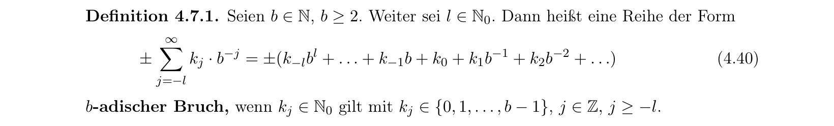 B-adischer Bruch Definition? (Mathematik)