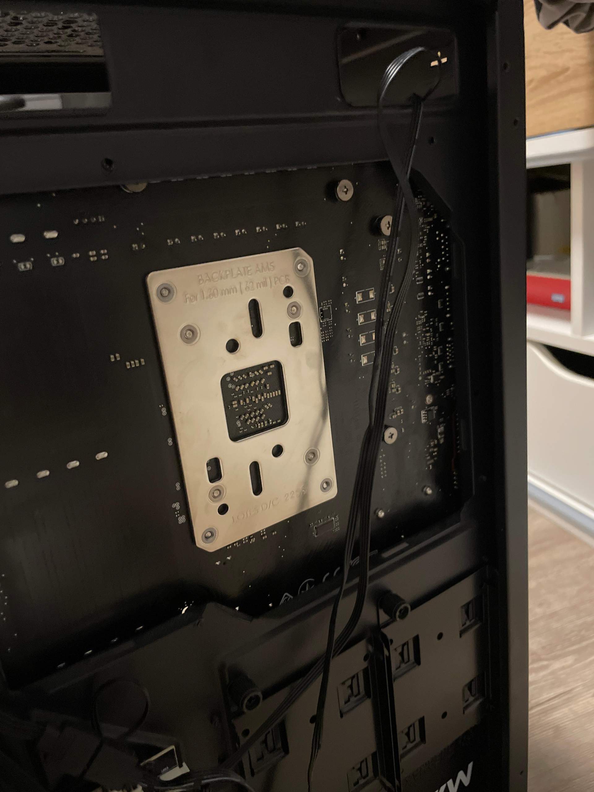 Backplate passt nicht an mainboard? (Gaming PC, Prozessor, CPU)