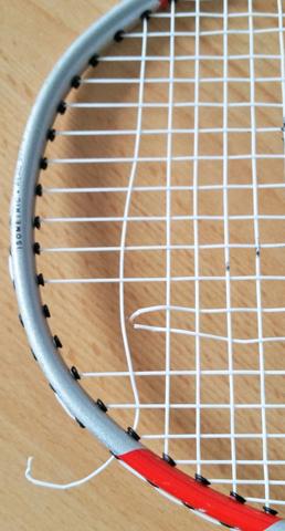 Badminton-Schläger reparieren?