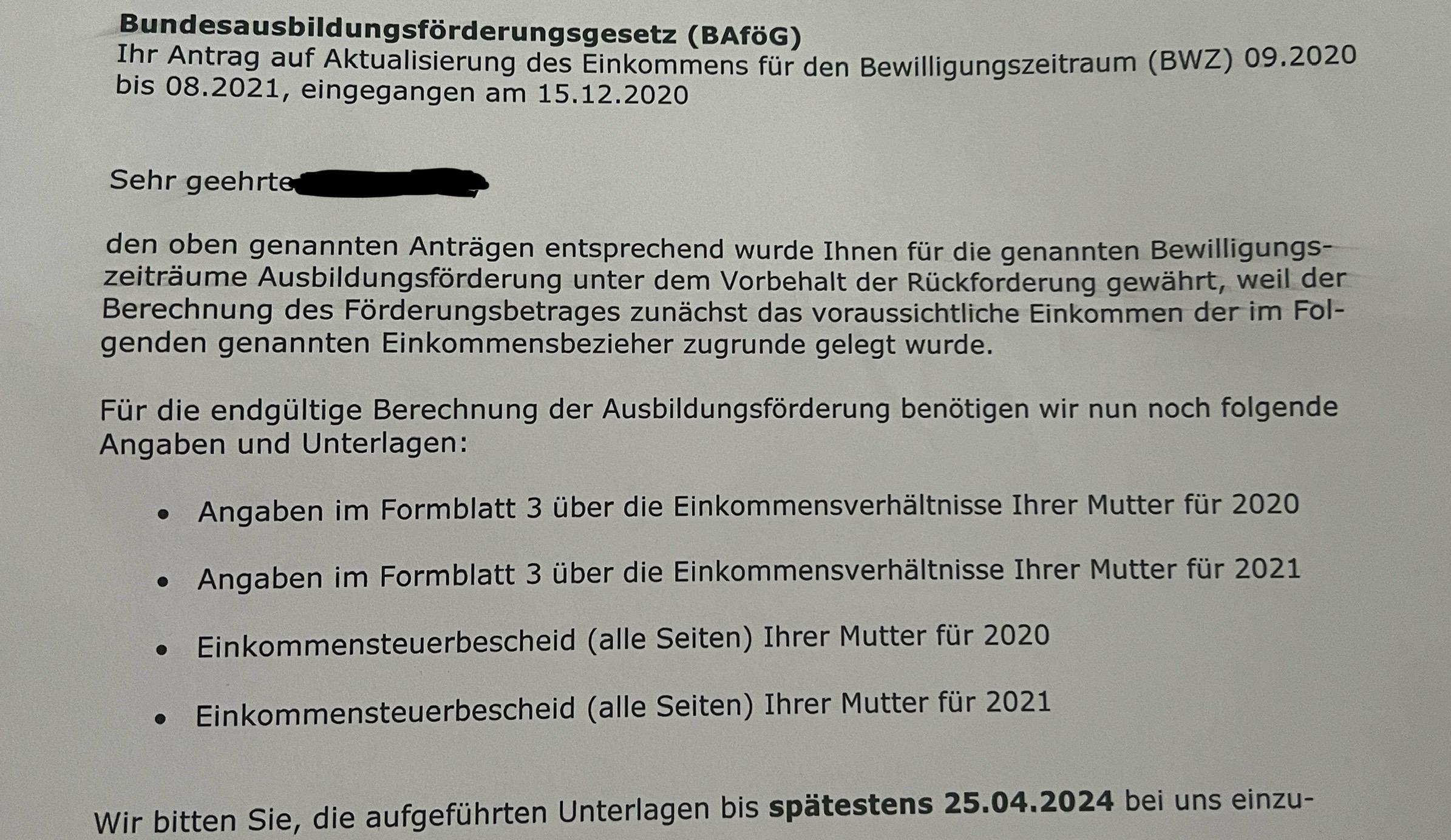 Bafög Experten am Start? (Universität, Student, Bachelor)