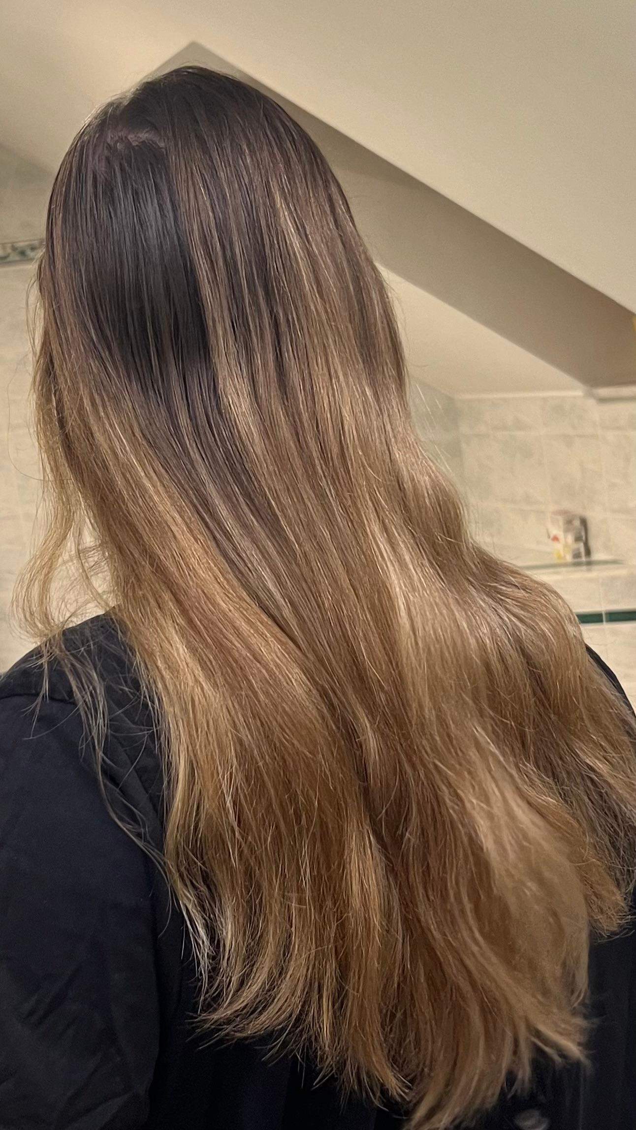 Blondierte Haare Braun Färben Ohne Rotstich Balayage Haare mittelblond ash 7.1 färben ohne Rotstich? (Frauen