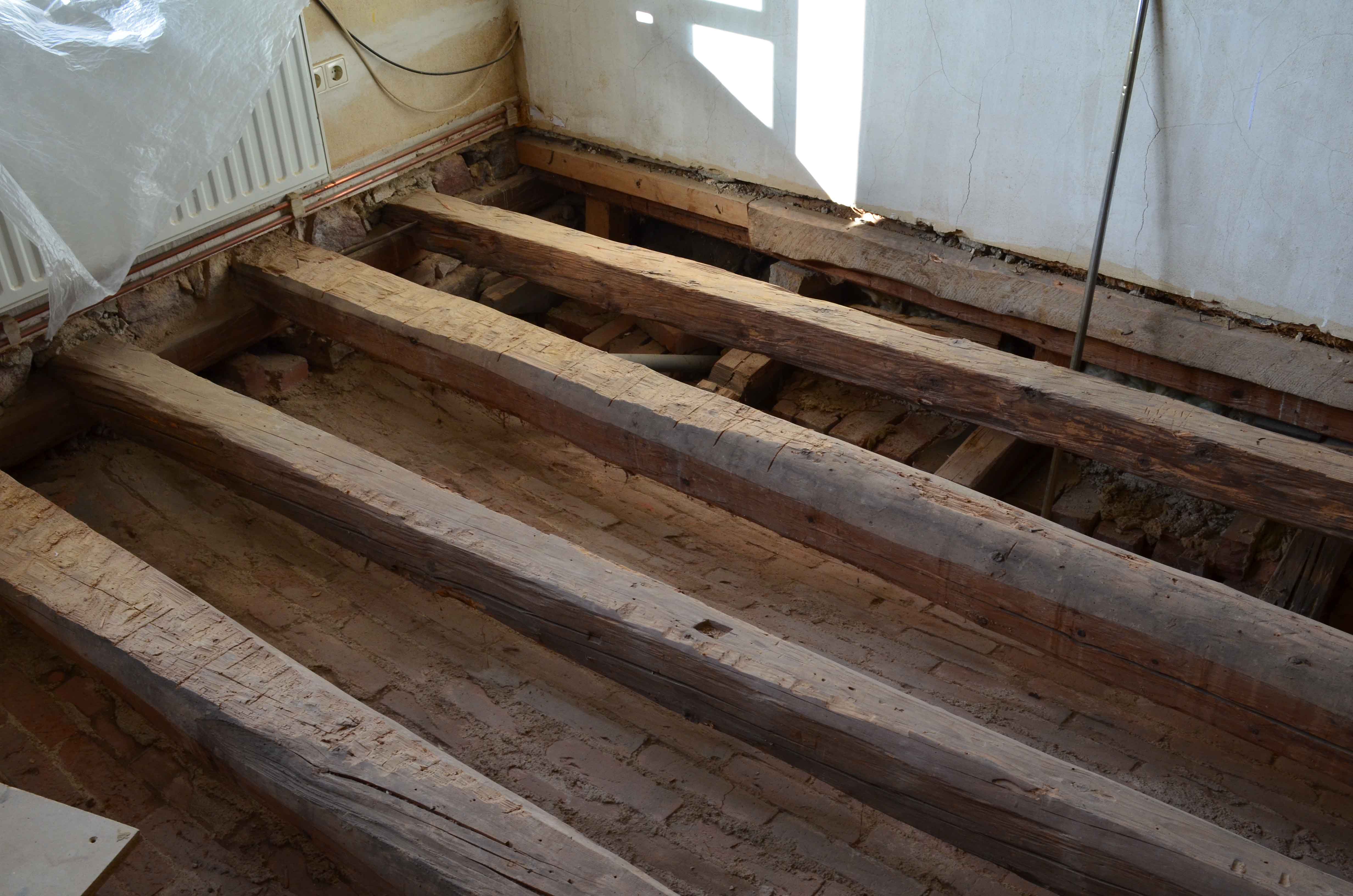 Balkendecke Damme Haus Bauen Holz