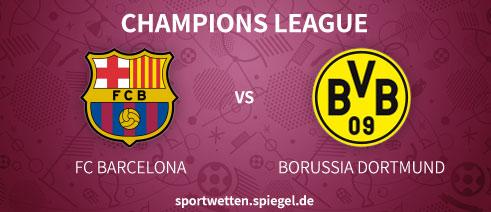 Barcelona : Dortmund wer gewinnt heute abend? (Sport ...