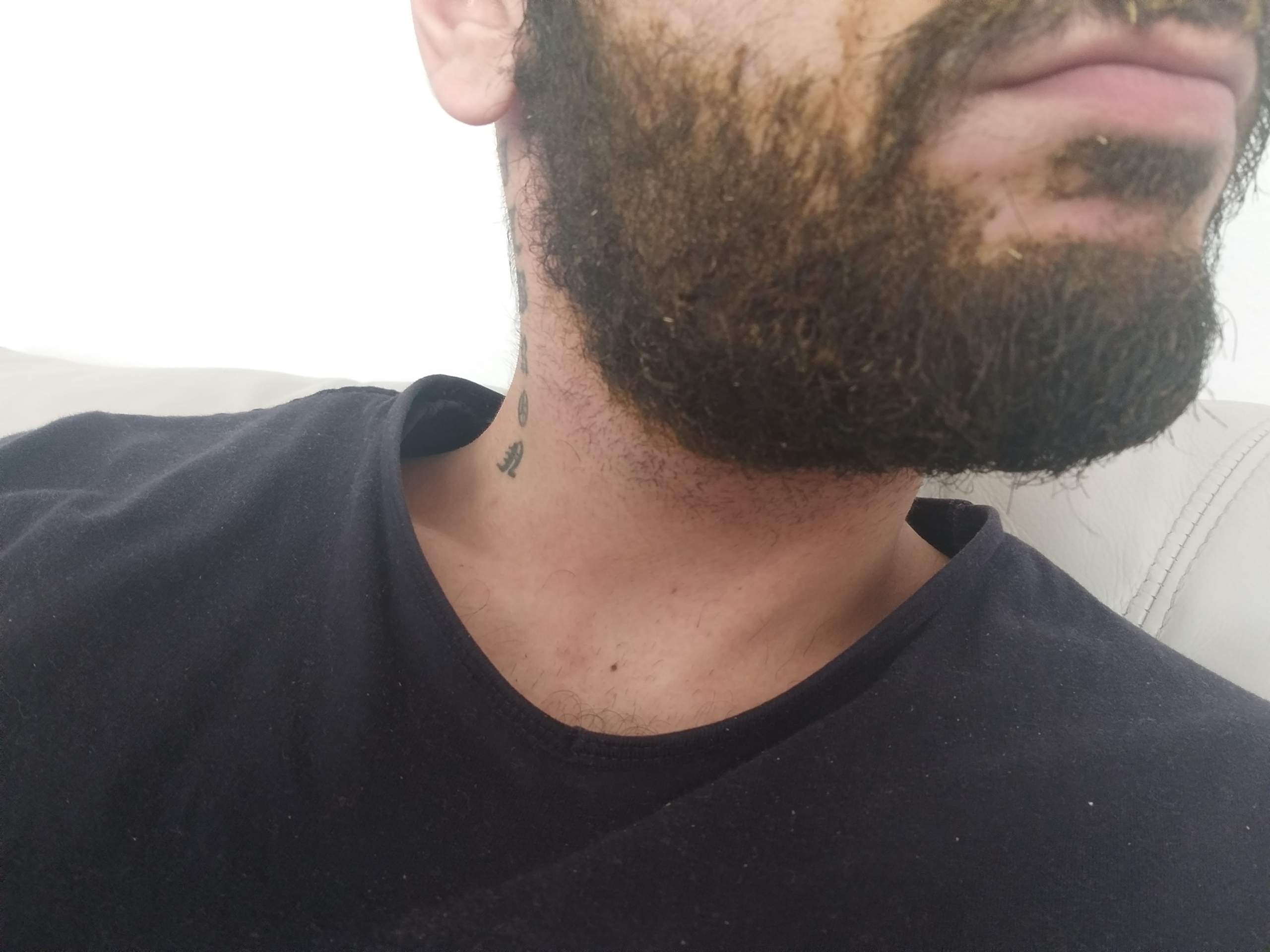 Bart wird mit Henna Orange?
