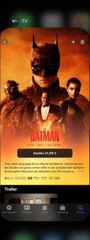 Batman Film jetzt schon für zuhause verfügbar? 😱?