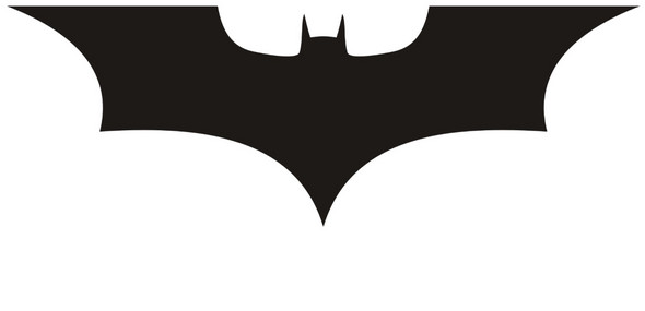 Batman Logo Schablone Druck Do It Yourself Wandtattoo