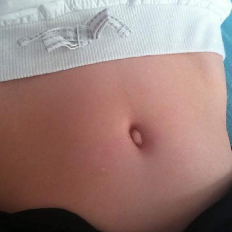 Oberhalb stechen bauchnabel rechts Oberbauchschmerzen haben