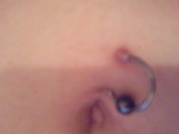 so sieht mein piercing aus - (Piercing, Bauchnabel)