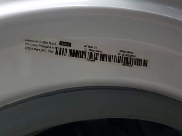 Bauknecht Waschtrockner - Wasser pumpt nicht ab - Fehlercode F05?