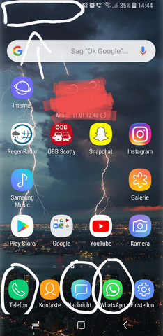 - (Handy, Internet, Smartphone)