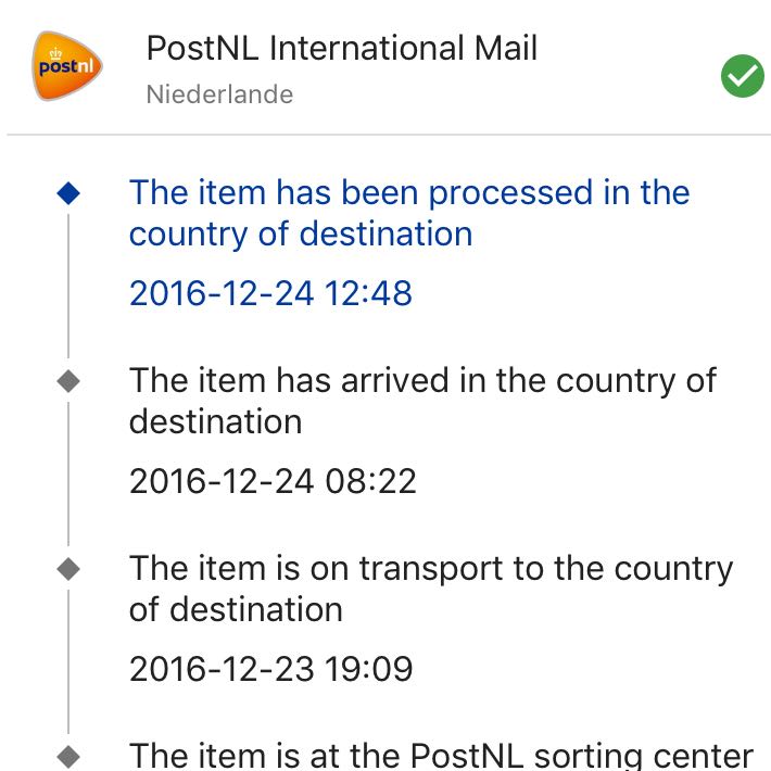Postnl post tracking