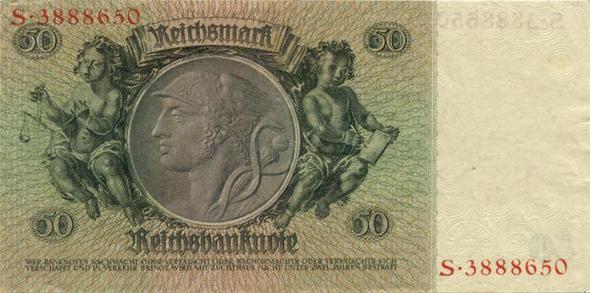 50 Reichsmark - (Geld, Geschichte)
