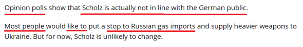 Befürworten Sie den sofortigen Stopp des Kaufs von russischem Gas durch Deutschland?