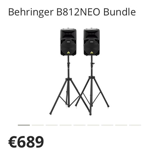 Behringer B812NEO Bundle - (Meinung, Behringer, bundle)