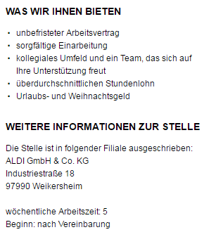 Bei Aldi Sud Steht 5stunden Die Woche Als Aushilfe Im Verkauf Was Verdiene Ich Dann Im Monat 450 Oder Studenlohn Und Ist Es Bei Lidl Als Ladenpackhilfe Genauso Nebenjob Minijob