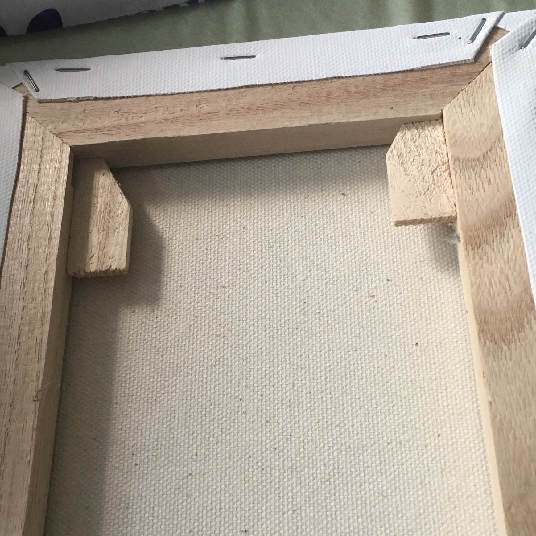 Bei Einer Leinwand Sind Doch Immer Diese Holz Dinger Dabei Hab Die So Rein Gesteckt Aber Fur Was Sind Die