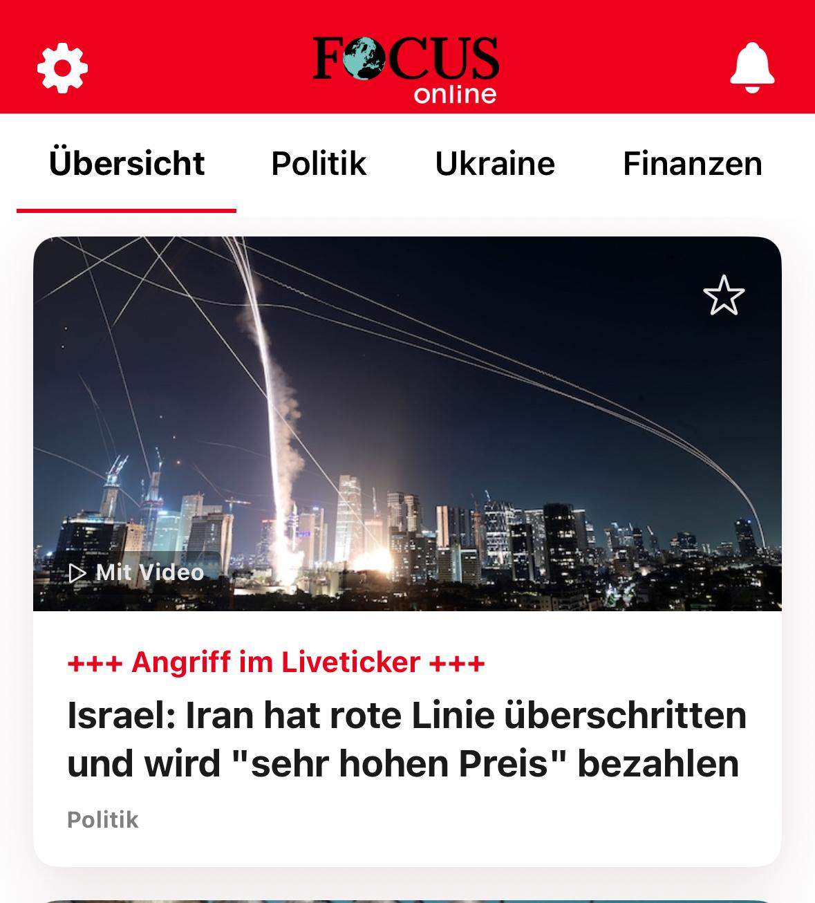 Bei Flächenbrand naher Osten / anhaltender Konflikteskalation Iran vs