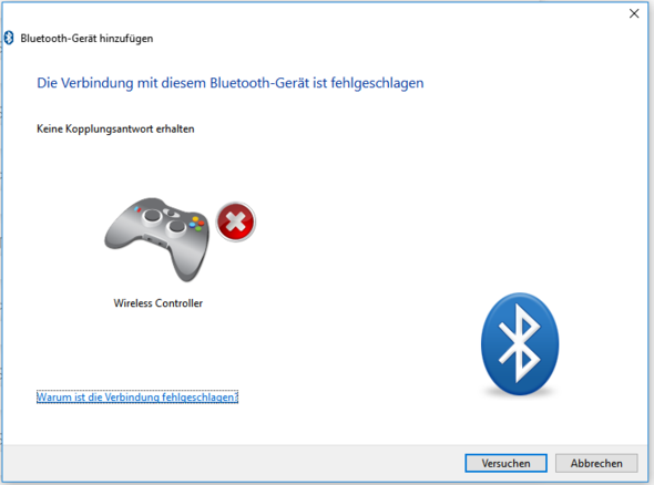 Fehlermeldung Kopplung - (PC, Technik, Verbindung)