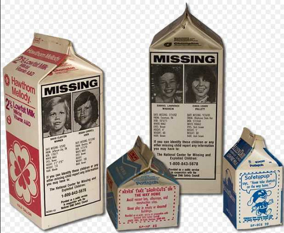 Bei vermissten Kindern nutzen die Amerikaner die Milchkartons. Warum wird das hier nicht gemacht?