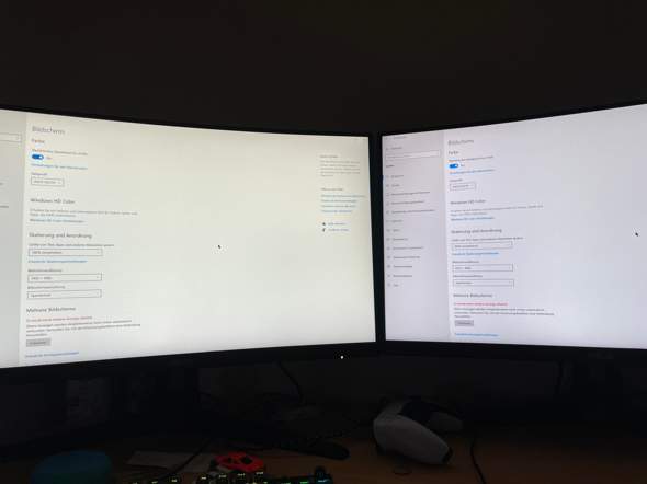 Beide Monitore zeigen das gleiche Bild? (PC, Bildschirm)