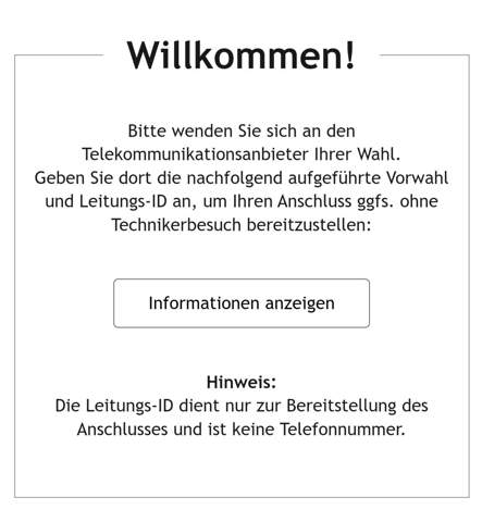 Beim Internet neu anmelden mit Leitungs ID? (WLAN, Netzwerk, Router)