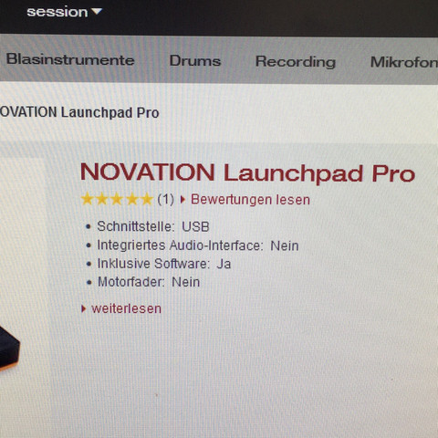 Beim Novation Launchpad Pro steht das kein Integriertes Audio Interface dabei ist,muss ich das dazu kaufen?