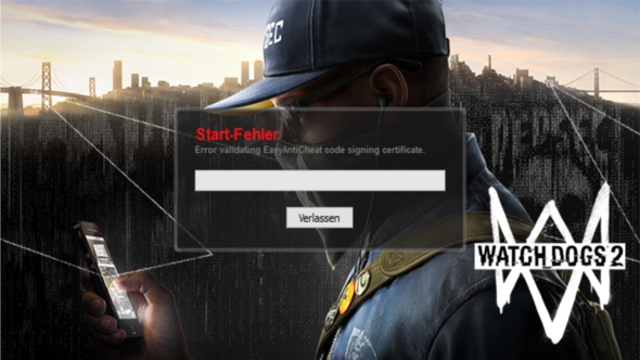 Fehler Bericht - (Watch Dogs 2, Startfehler)