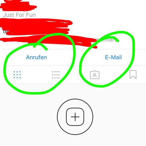 Beim Unternehmensprofil auf Instagram die E-Mail und ...