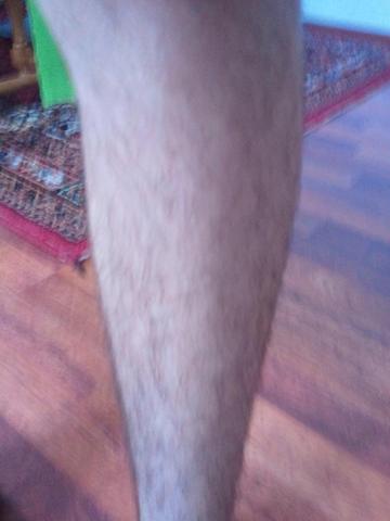 beinhaare stutzen haare beine knie