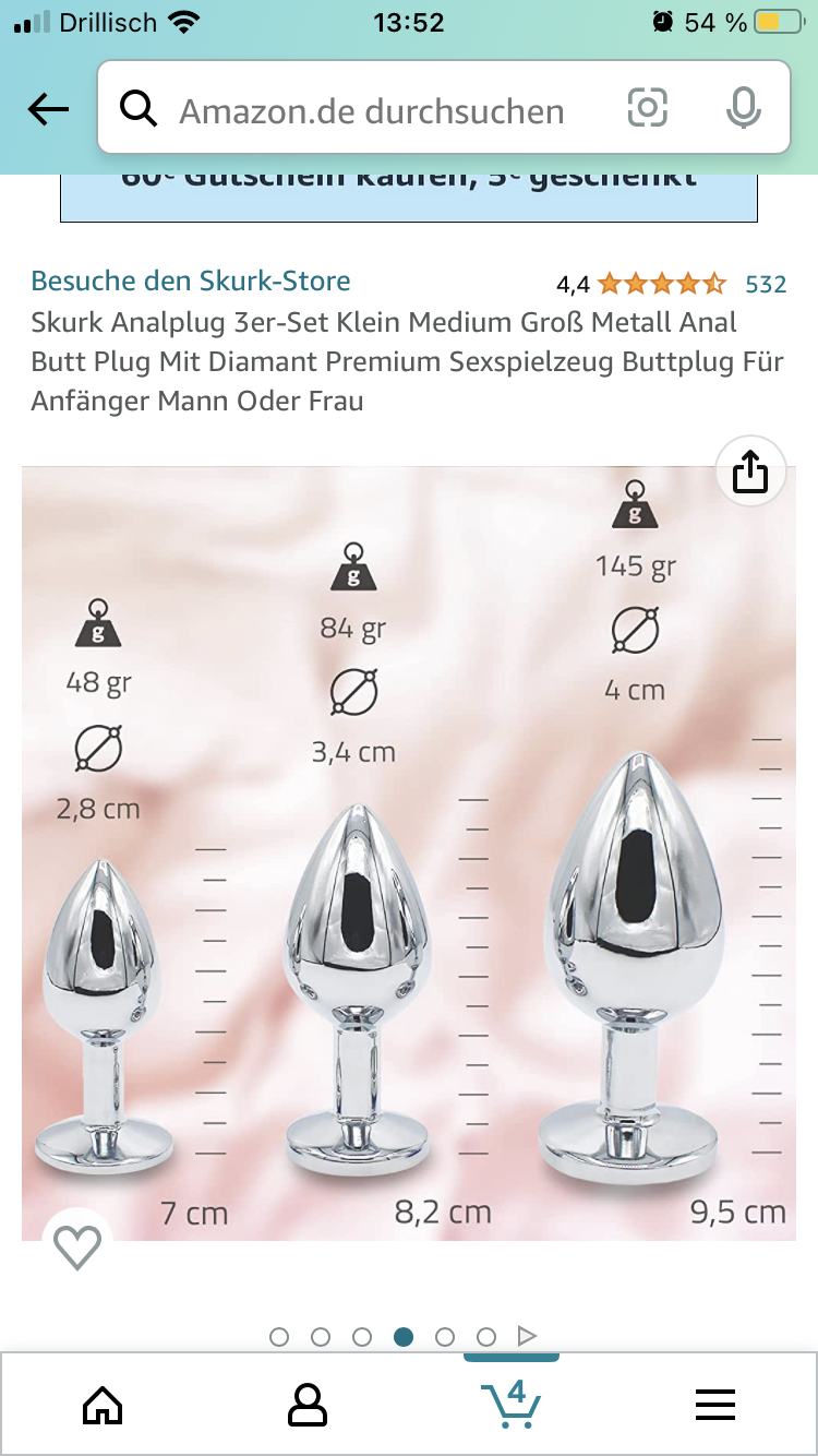 Bekomme ich das als Plug Trger hin der eigentlich ganz normale Plugs trgt wie diese hier? (Sexspielzeug, Dildo, Analplug) Bekomme ich das als Plug Trger hin der eigentlich ganz normale Plugs trgt wie diese hier? (Sexspielzeug, Dildo, Analplug)