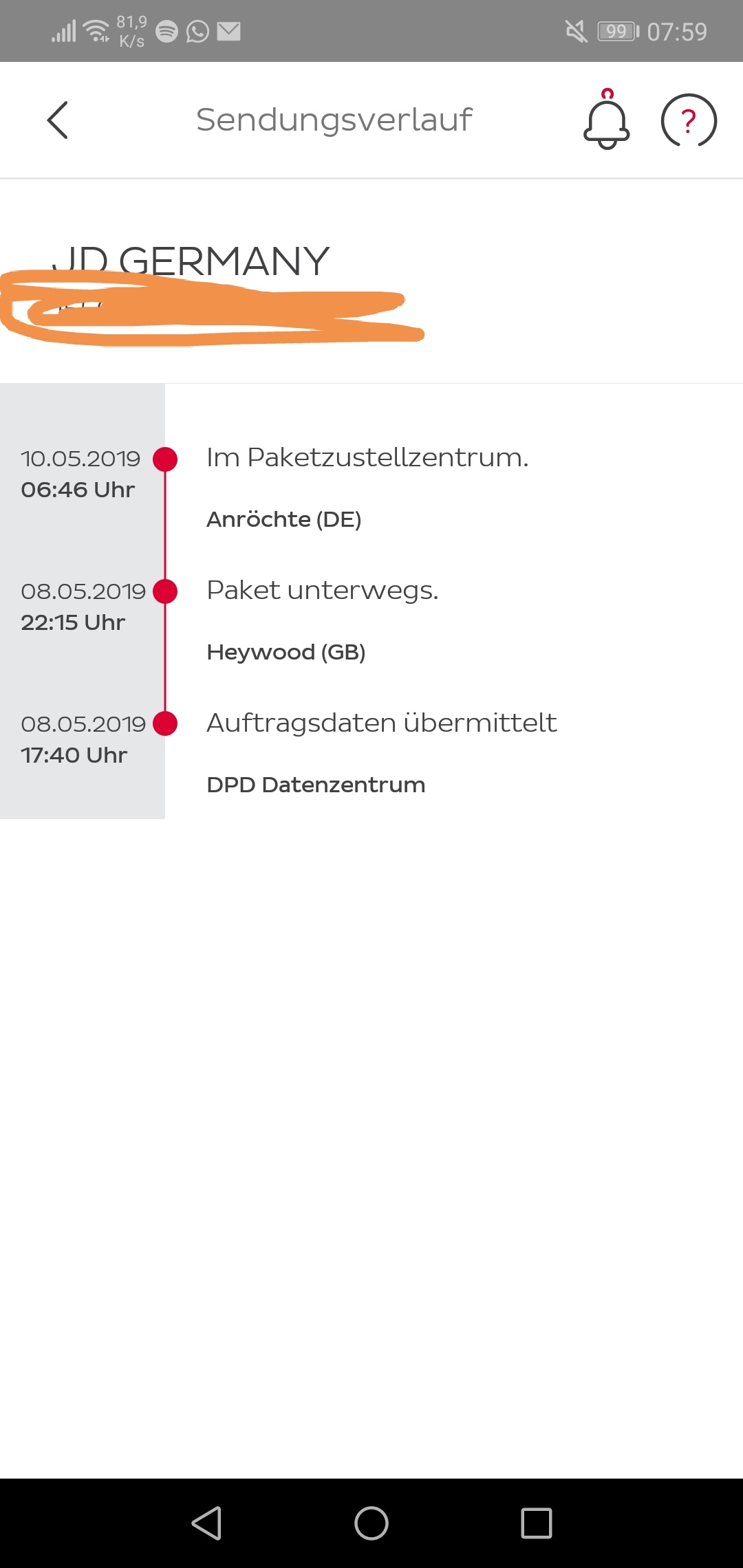Bekomme Ich Mein Paket Heute Dpd Paket