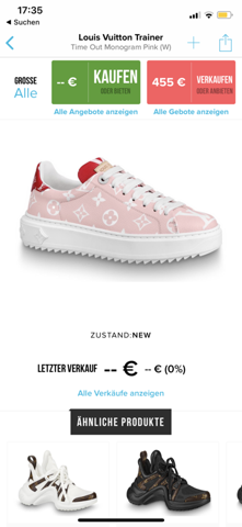 Louis Vuitton Damen-Sneaker online kaufen