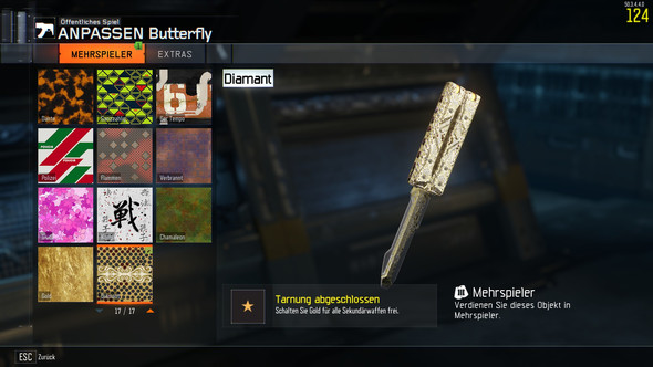 Kein Dark Matter für das Butterfly - (Computerspiele, black ops 3, Dark Matter)