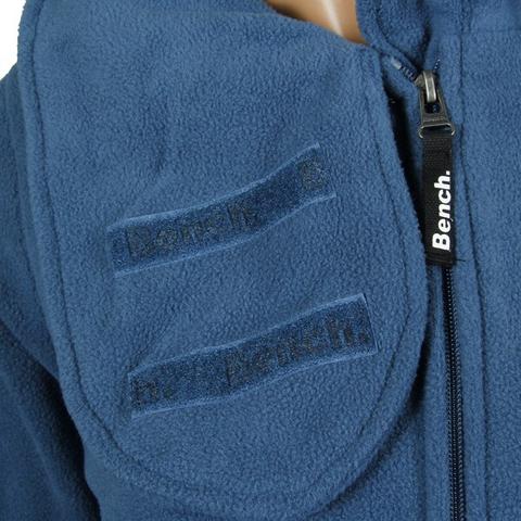 Bench Fleecejacke Mit Klettverschluss Am Kragen