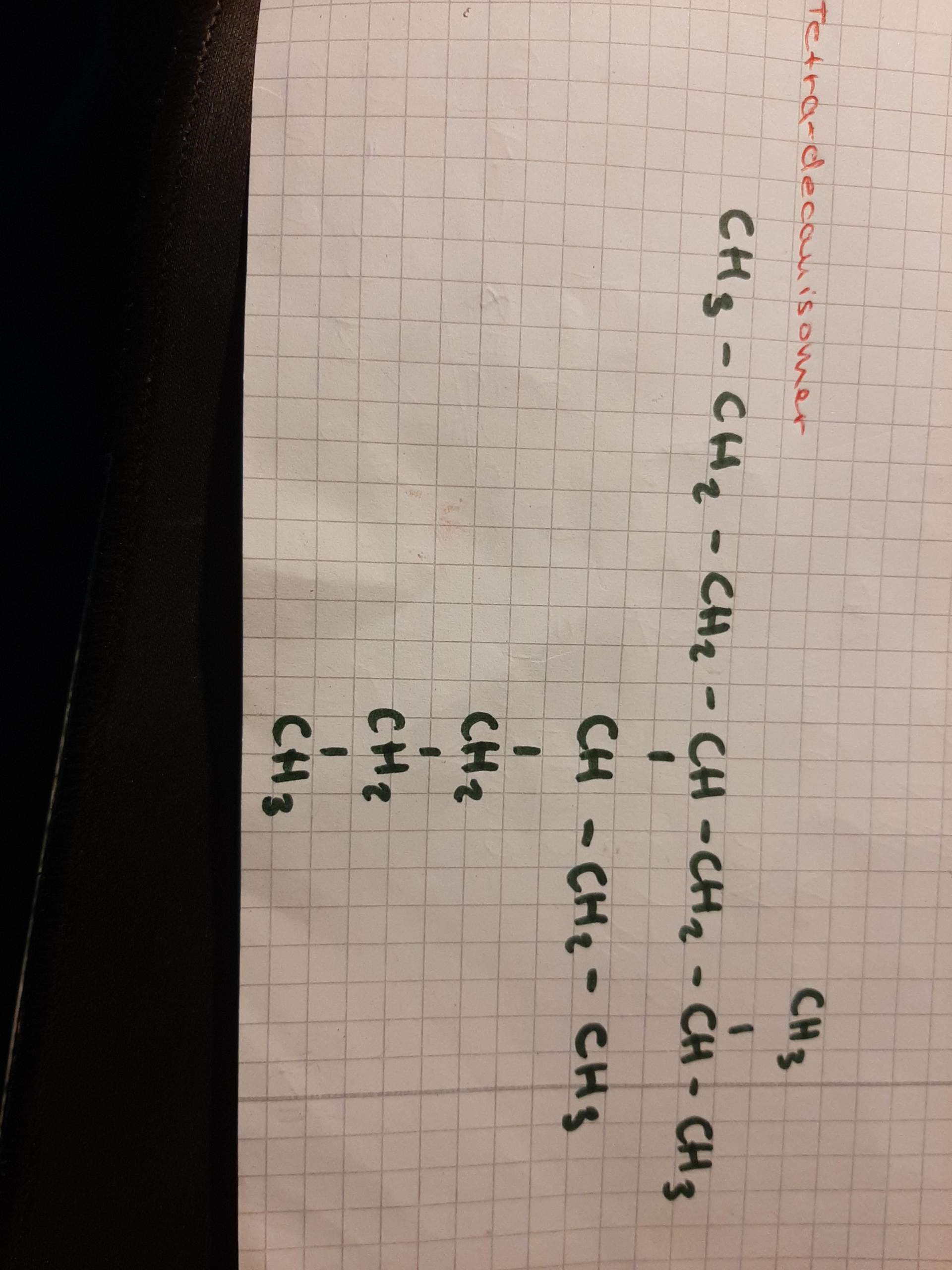 Bennenung von Alkanen? (Schule, Chemie, Lernen)