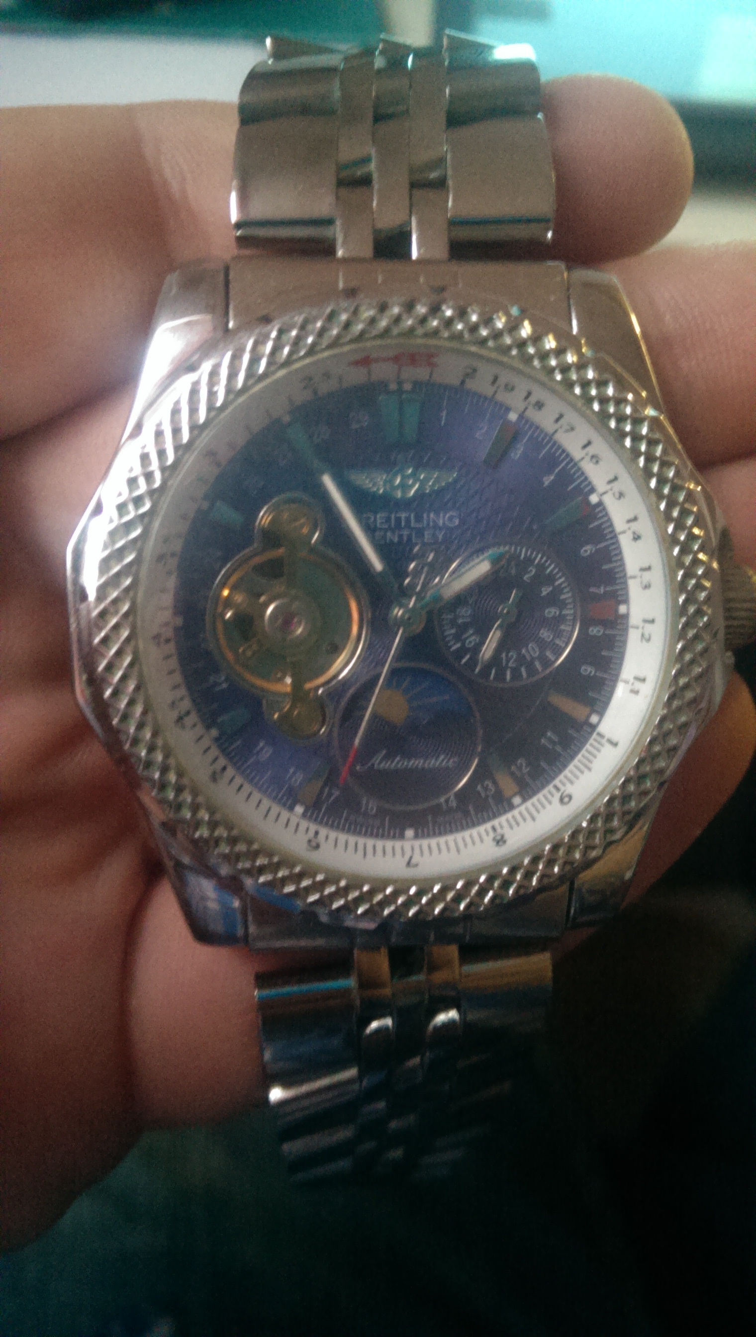 Bentley Breitling 5362 Fake Oder Echt Uhr