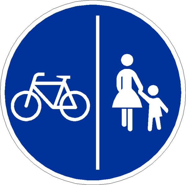 Benutzung eines Radweges bei folgenenden Schildern (Gesetz