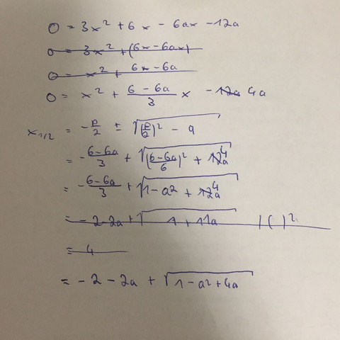 Meine versuchte Lösung - (Schule, Mathe, Mathematik)